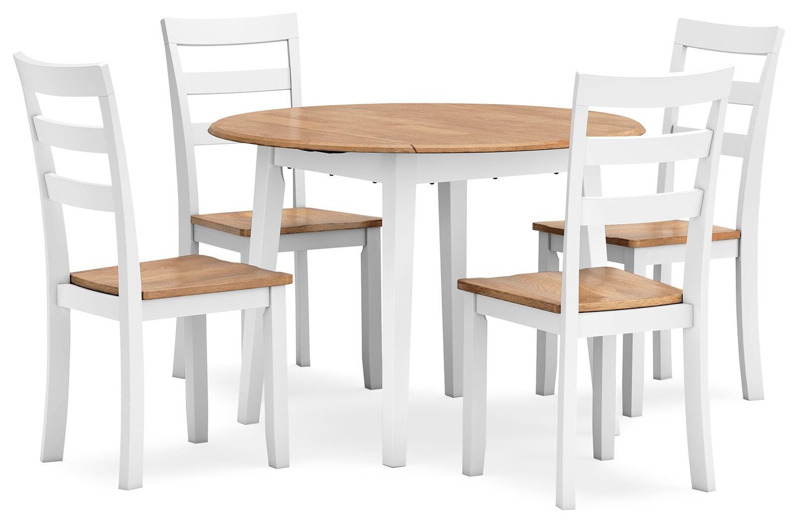 Gesthaven Extendable Dining Table and 4 Chairs