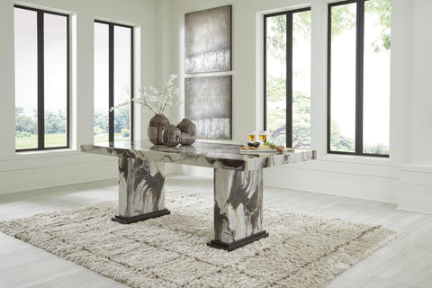 Jeshina Dining Table and 6 Chairs