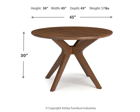 Corwyn Dining Table and 4 Chairs