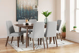 Lyncott Extension Dining Table and 6 Chairs