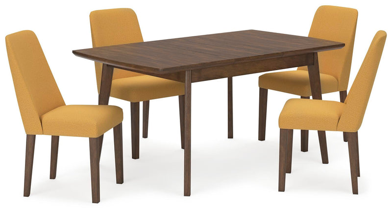 Corwyn Dining Table and 4 Chairs