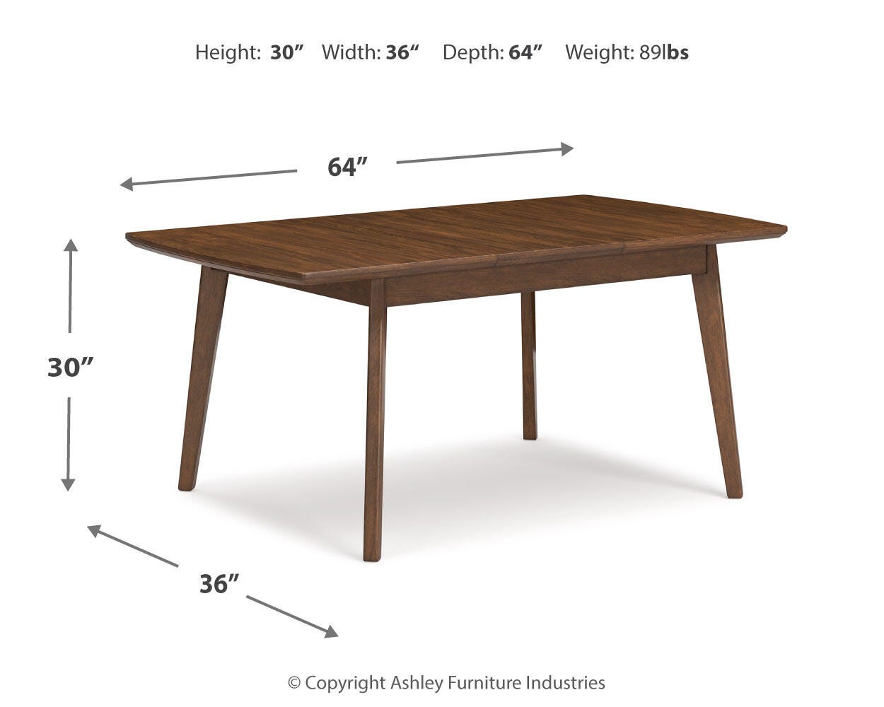 Corwyn Extension Dining Table and 6 Chairs