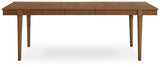 Corwyn Extendable Dining Table and 4 Chairs and Bench