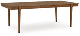 Lyncott Extendable Dining Table and 4 Chairs and Bench