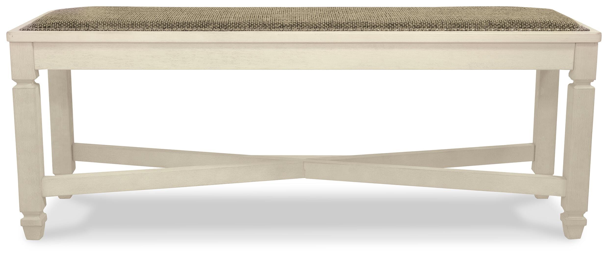 Vanderley Dining Table, 4 Chairs and Bench