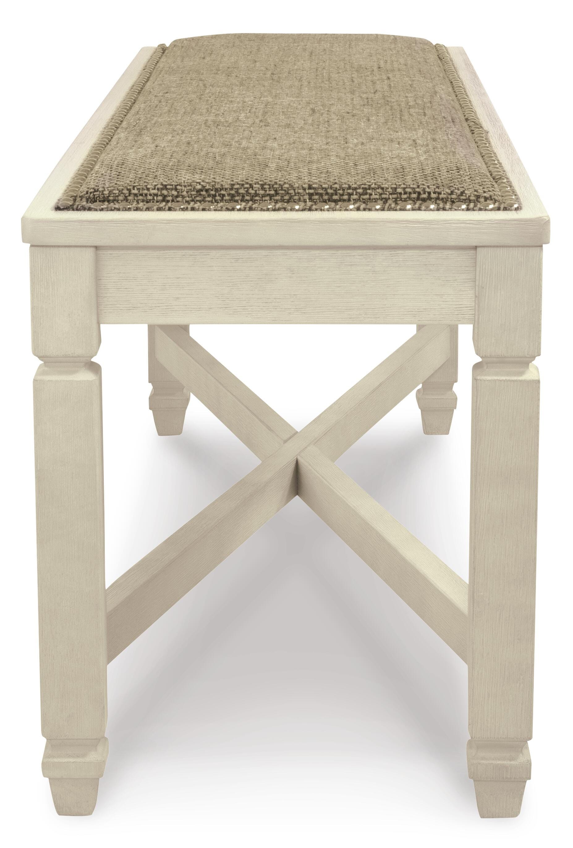 Vanderley Dining Table, 4 Chairs and Bench