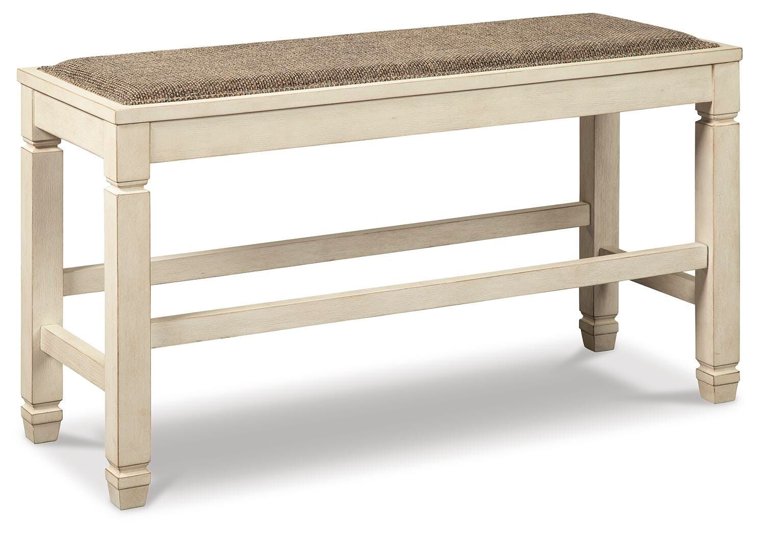 Vanderley Counter Height Dining Table, 4 Barstools, Bench and Server