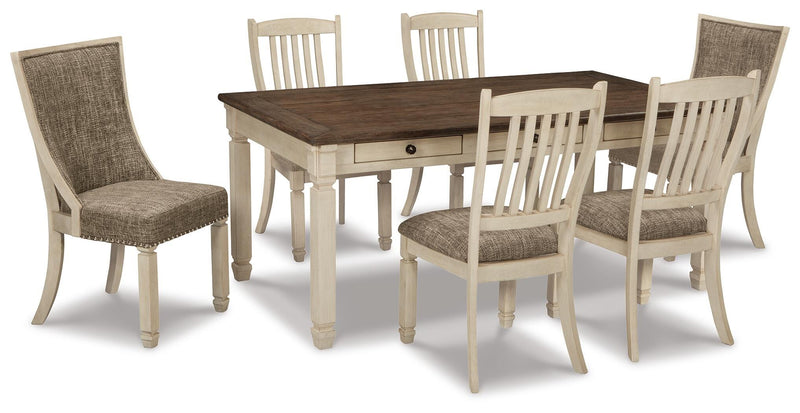 Vanderley Dining Table and 6 Chairs
