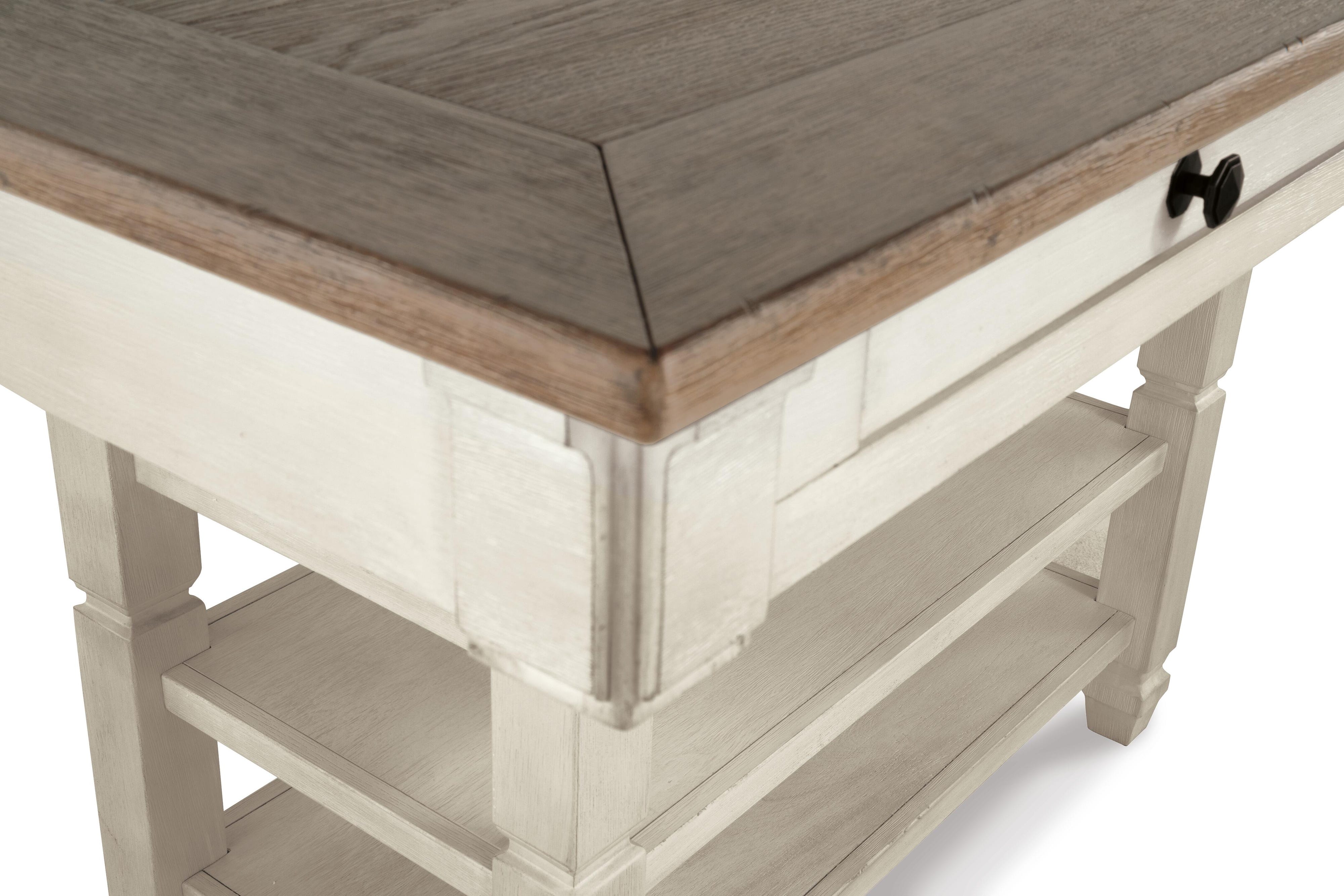 Vanderley Counter Height Dining Table and 6 Bar Stools