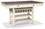 Vanderley Counter Height Dining Table and 4 Barstools