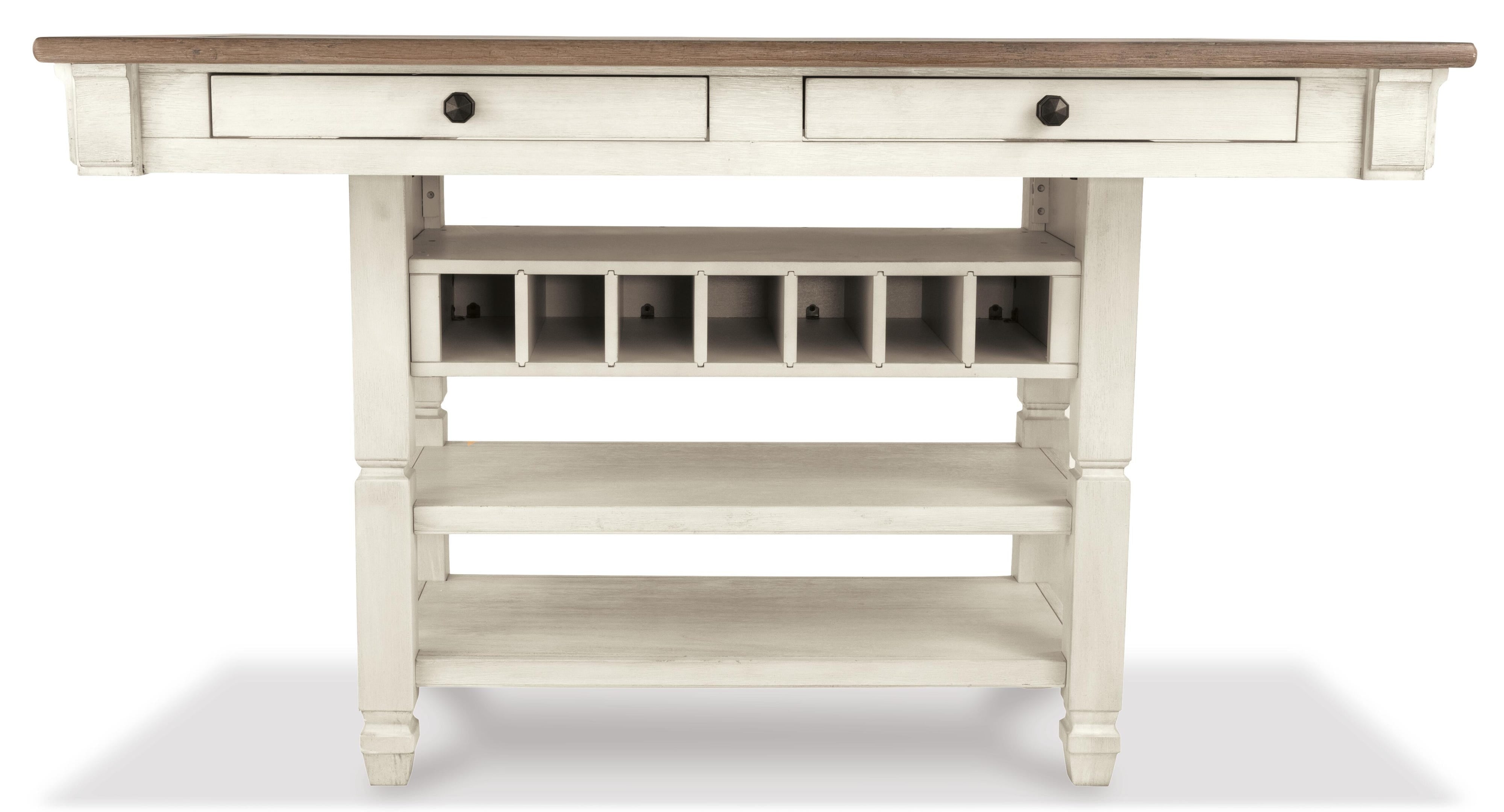Bolanburg Counter Height Dining Table and 6 Bar Stools