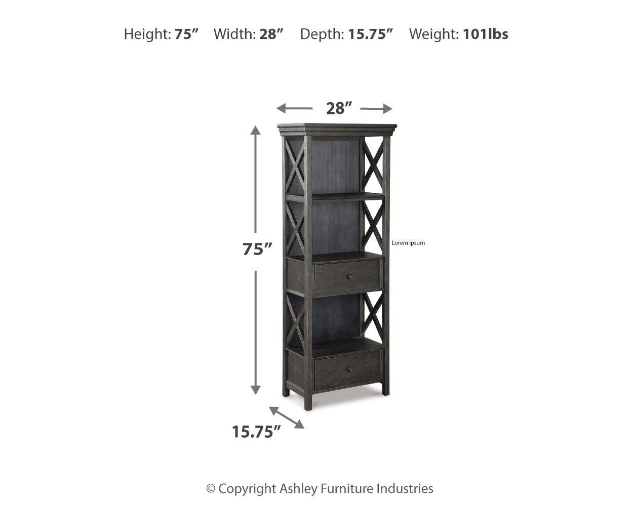 Pinehurst Display Cabinet