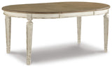 Realyn Dining Table and 6 Chairs