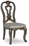 Maylee Extendable Dining Table and 8 Chairs with Storage