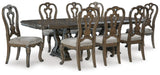Maylee Dining Table and 8 Chairs