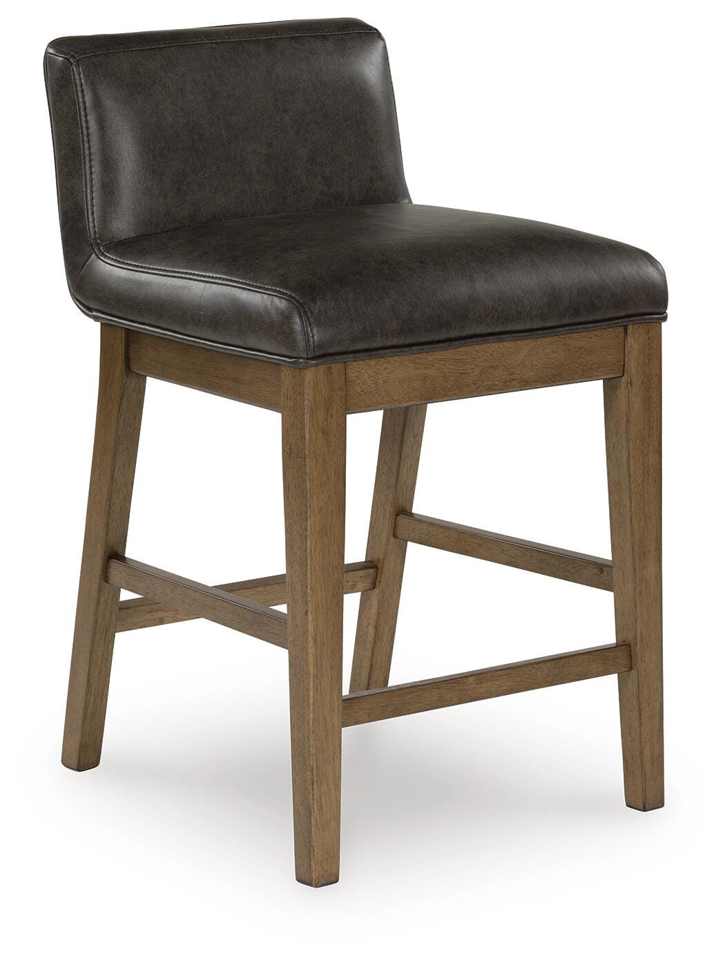 Cabalynn Counter Height Dining Table and 6 Barstools with Storage