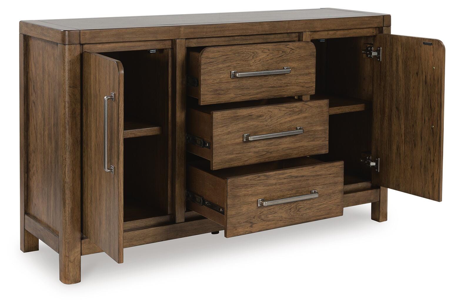 Cabalynn Counter Height Dining Table and 4 Barstools with Storage