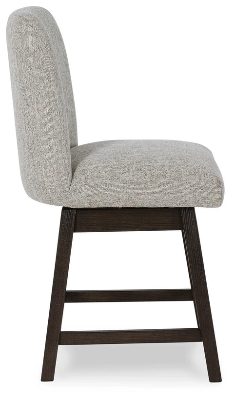 Burkhaus Counter Height Dining Table and 4 Barstools with Storage