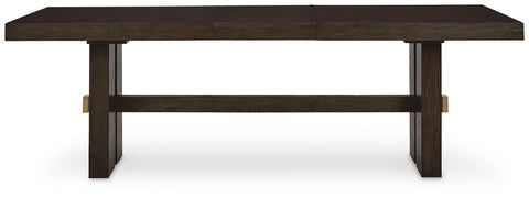 Burkhaus Dining Table and 8 Chairs