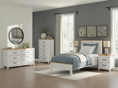 Kerisden Panel Complete Bed Frame
