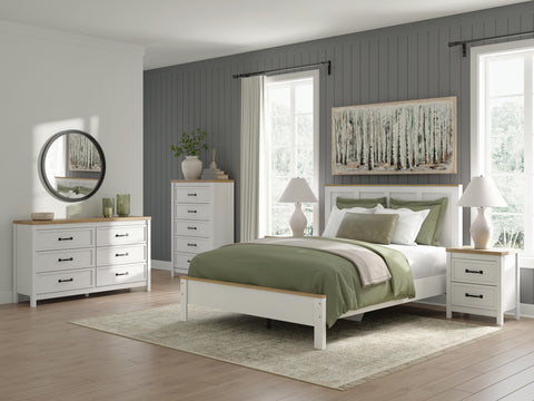 Kerisden Panel Complete Bed Frame