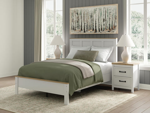 Kerisden Panel Complete Bed Frame