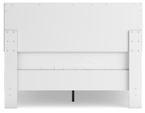 Hallityn Panel Platform Bed, Dresser and Chest