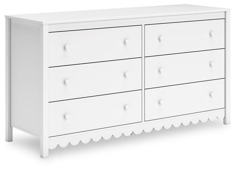 Hallityn Panel Headboard and Dresser