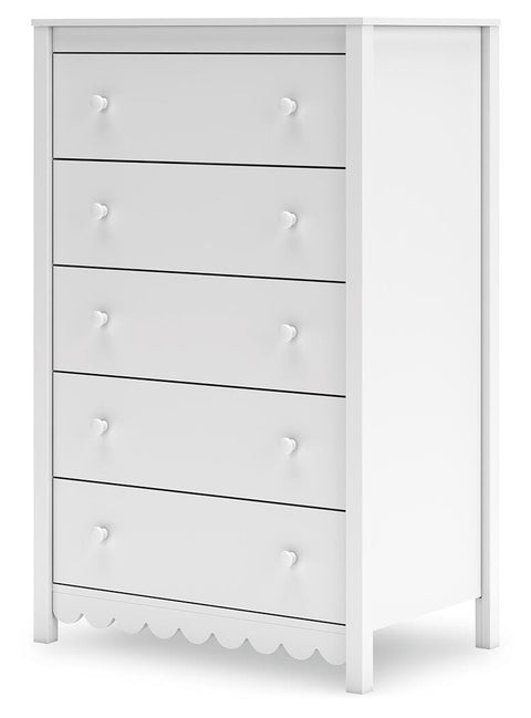 Hallityn Panel Headboard, Dresser, Chest and Nightstand