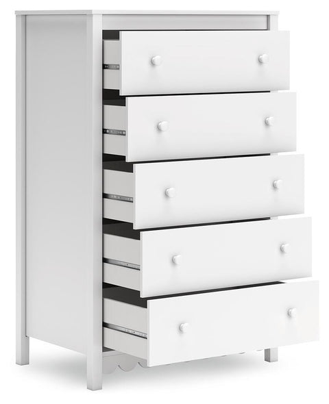 Hallityn Panel Headboard, Dresser, Chest and Nightstand