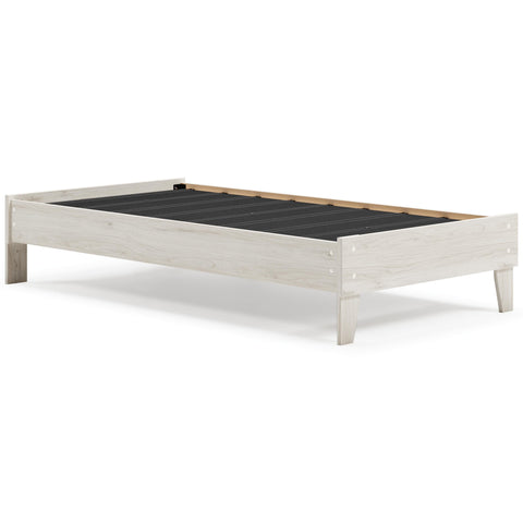 Socalle Platform Bed with Chime 10 Inch Firm Memory Foam Mattress