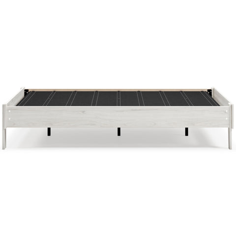Socalle Platform Bed with Chime 10 Inch Firm Memory Foam Mattress