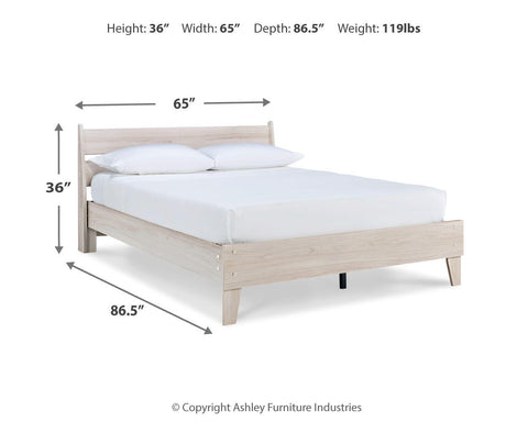 Socalle Panel Platform Bed