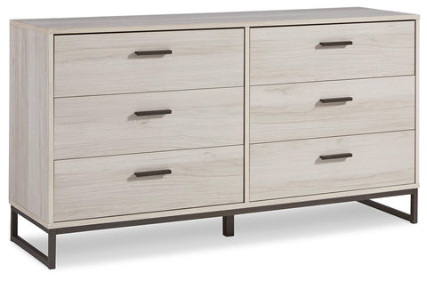 Socalle Panel Platform Bed, Dresser and Nightstand
