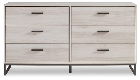 Socalle Panel Platform Bed, Dresser and Nightstand
