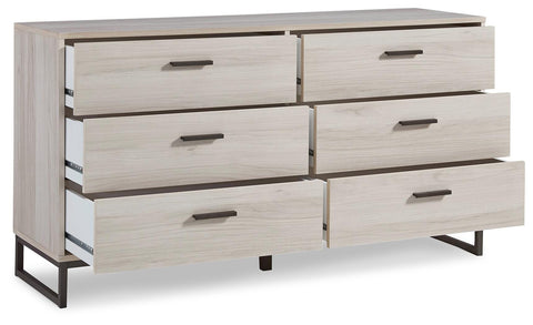 Socalle Panel Platform Bed, Dresser and Nightstand