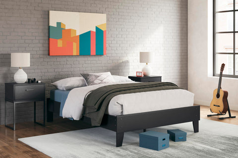 Socalle Platform Bed, Dresser, Chest and Nightstand