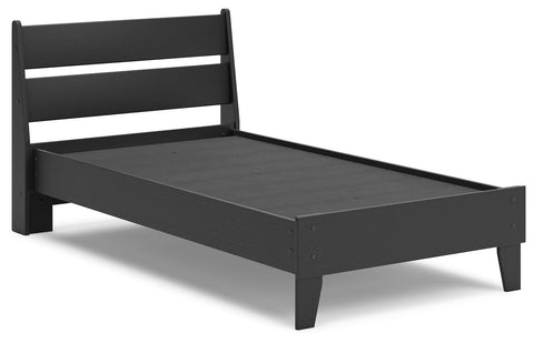 Socalle Panel Platform Bed, Dresser and Chest