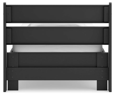 Socalle Panel Platform Bed, Dresser and 2 Nightstands