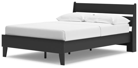 Socalle Panel Platform Bed, Dresser and Chest