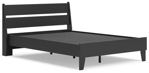 Socalle Panel Platform Bed, Dresser and 2 Nightstands