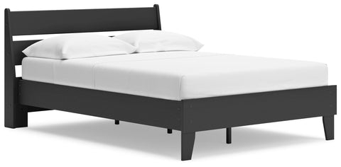 Socalle Panel Platform Bed, Dresser and Nightstand