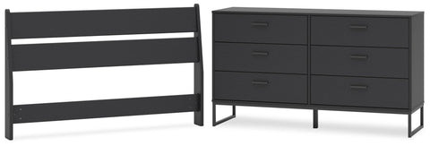 Socalle Panel Headboard and Dresser