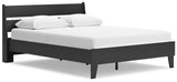 Socalle Panel Platform Bed, Dresser and Nightstand