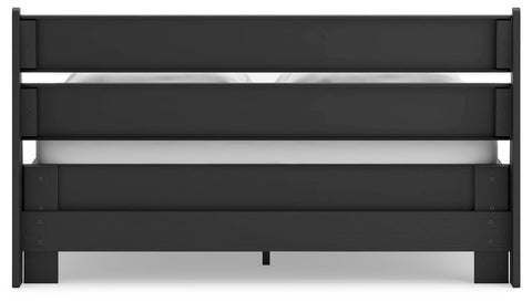 Socalle Panel Platform Bed, Dresser and Nightstand