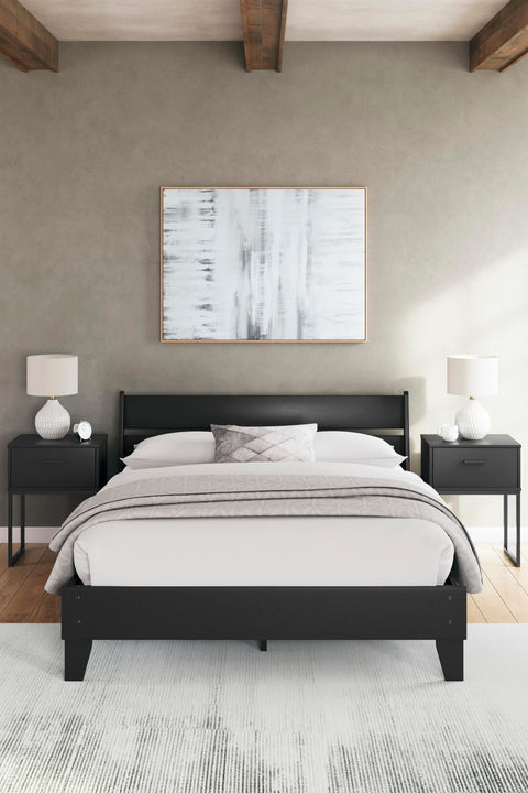 Socalle Panel Headboard and Dresser