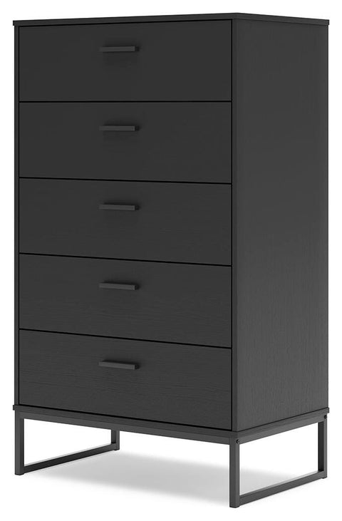 Socalle Panel Headboard, Dresser, Chest and Nightstand