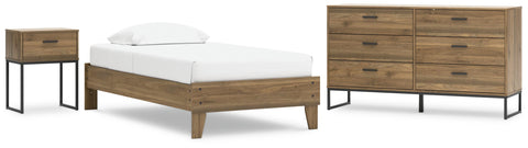 Deanlow Platform Bed, Dresser and Nightstand