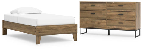 Deanlow Platform Bed and Dresser