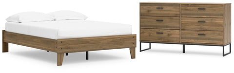 Deanlow Platform Bed and Dresser